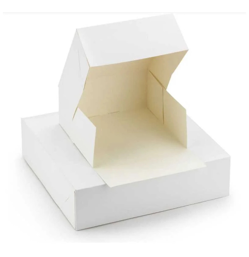 BOITE PATISSIERE BLANCHE N*12.......N*40