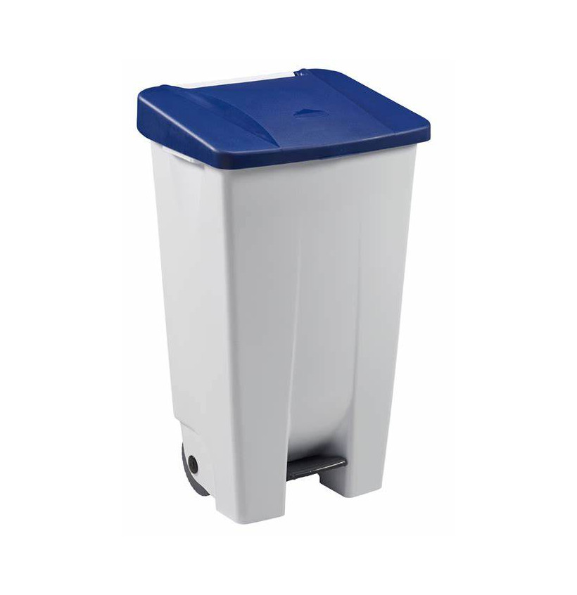 POUBELLE 50L / 120L A PEDALE BLANCHE ALIMENTAIRE