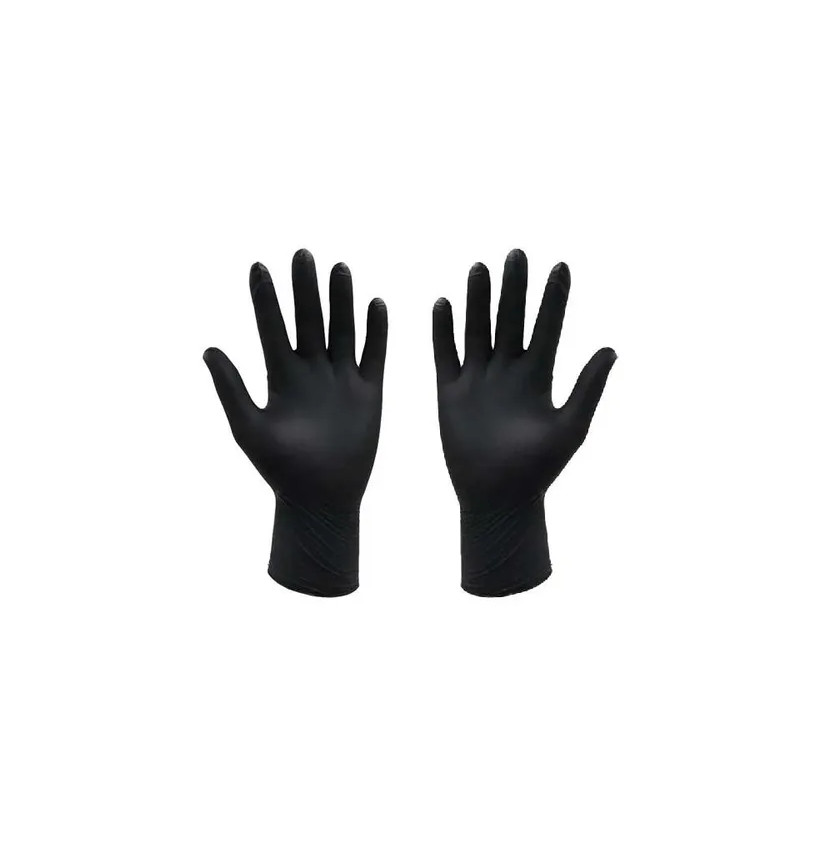 GANT NITRILE NOIR (BOITE DE 100 PCS)