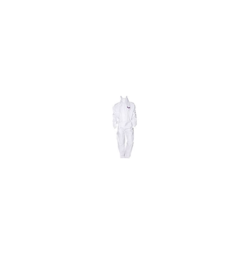 COMBINAISON IMPERMÉABLE BLANCHE À CAPUCHE
