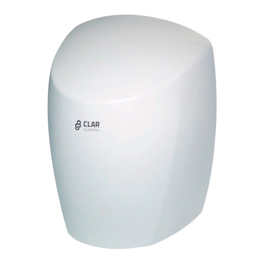 SECHE MAIN AUTOMATIQUE EN ABS BLANC