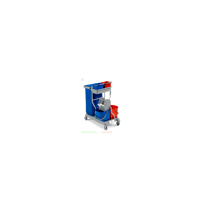 CHARIOT DE NETTOYAGE LAVAGE 2X18L