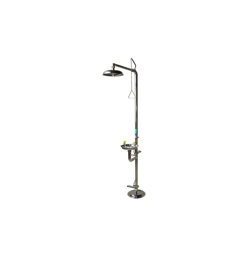 COMBINE DOUCHE ET LAVE YEUX EN INOX