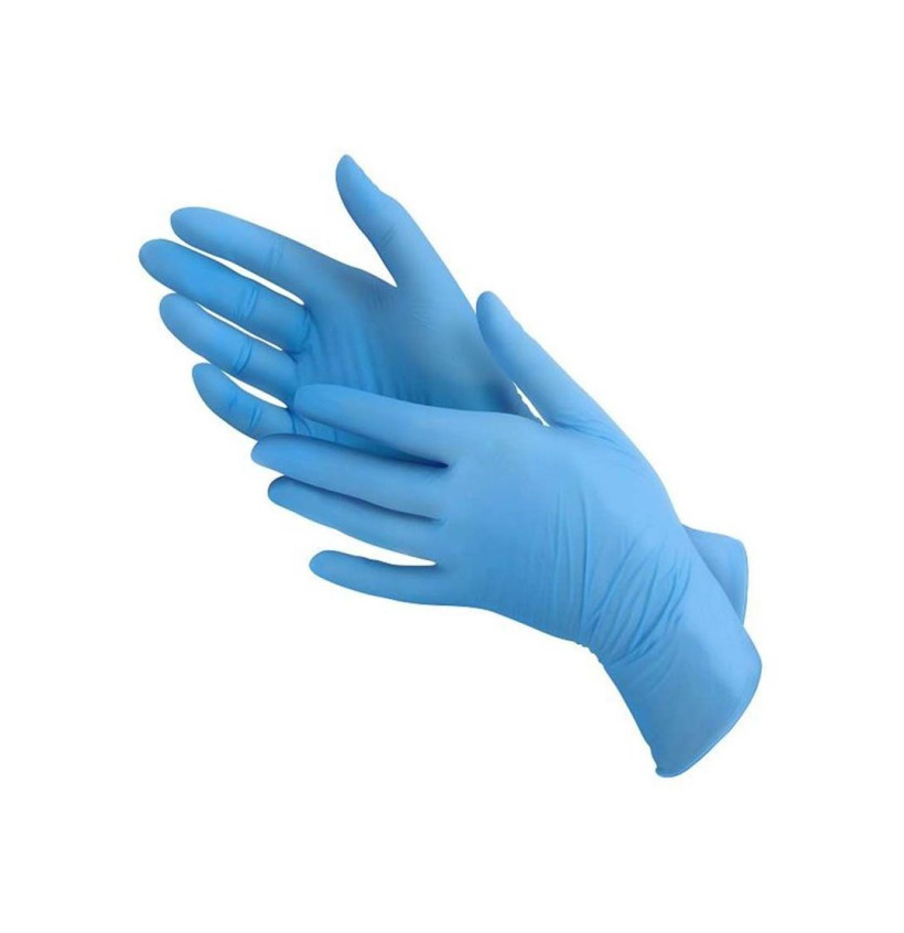 GANT NITRILE BLEU (BOITE DE 100 U)